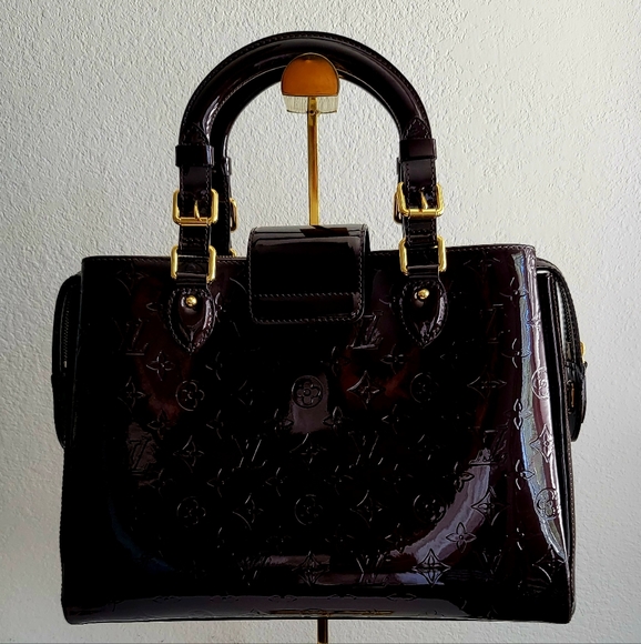 Louis Vuitton Amarante Vernis Satchel - Picture 3 of 12
